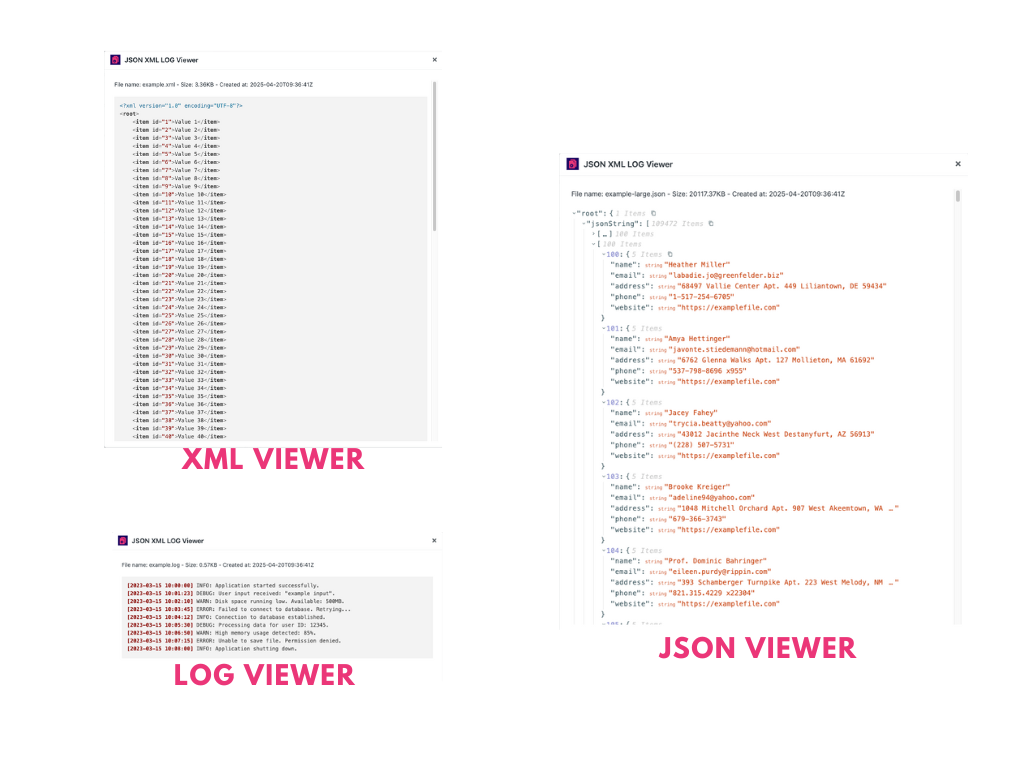 Preview image of app